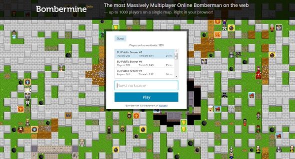 игра Бомбермен онлайн